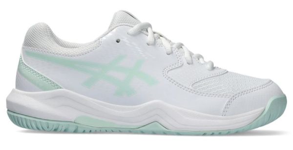 Juniorskie buty tenisowe Asics Gel-Dedicate 8 GS - white/pale blue