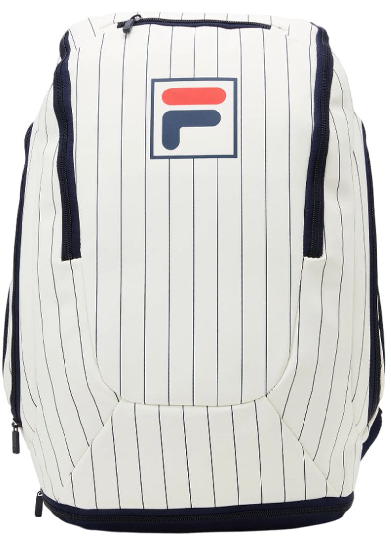 Tennis Backpack Fila Heritage White Tennis Zone Tennis Shop