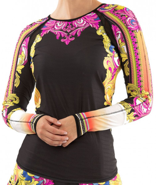 Дамска блуза с дълъг ръкав Lucky in Love Rockin Rococo Long Sleeve Women - multicolor