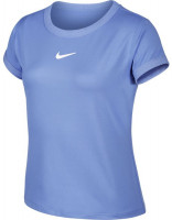 Nike Court G Dry Top SS - royal pulse/white