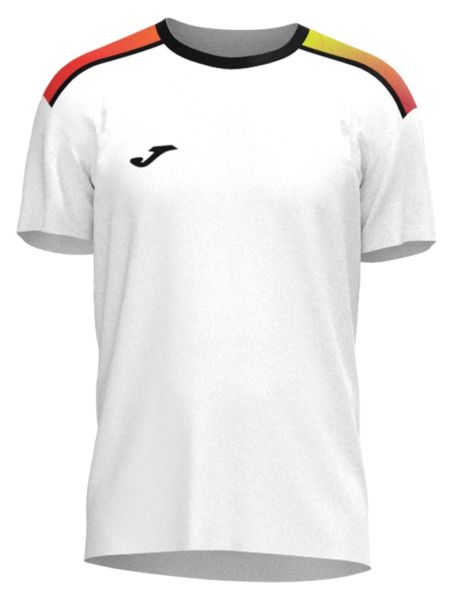 T-shirt pour hommes Joma Smash Short Sleeve - Blanc