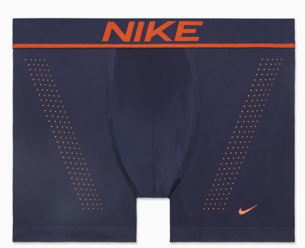 Boxeri sport bărbați Nike Dri-Fit Elite Micro Trunk 1P - obsidian/team orange
