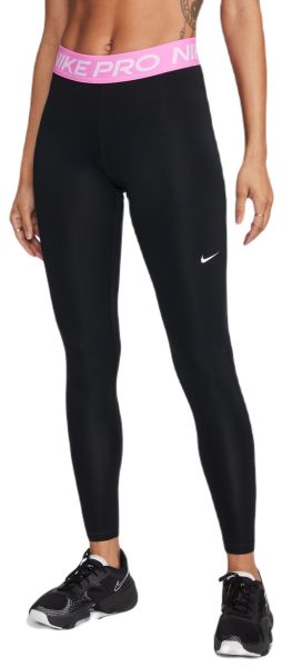 Leggings Nike Pro 365 Tight - black/playful pink/white
