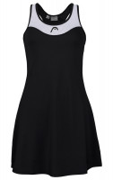 Damen Tenniskleid Head Diana Dress W - black/white
