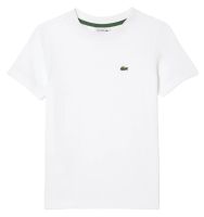 T-krekls zēniem Lacoste Boys Plain Cotton Jersey T-shirt - white
