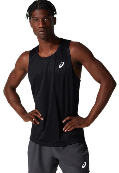 Herren Tennis-T-Shirt Asics Core Singlet - performance black