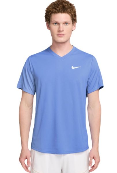 T-shirt da uomo Nike Court Dri-Fit Victory Top - Blu