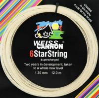Tennisekeeled Weiss Cannon 6StarString (12 m) - white