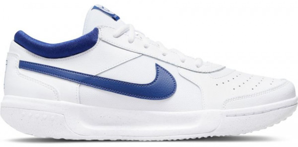 Teniso batai jaunimui Nike Zoom Court Lite 3 Jr - white/deep royal blue