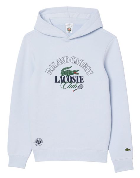 Herren Tennissweatshirt Lacoste Sportsuit Roland Garros Edition Sport Sweatshirt - Türkis