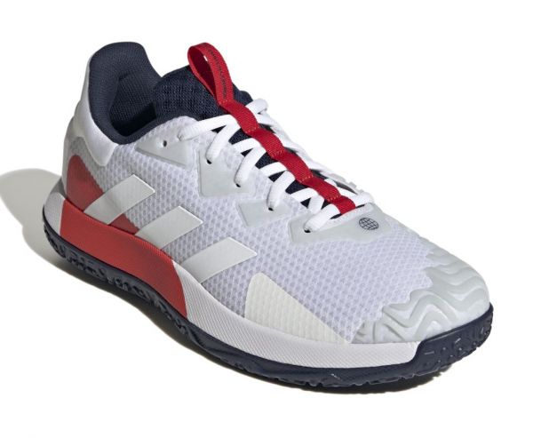 Férfi cipők Adidas SoleMatch Control M OC - white