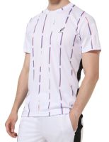 Ανδρικά Μπλουζάκι Australian Ace T-Shirt With Stripes Print - bianco Ανδρικά Μπλουζάκι Australian Ace T-Shirt With Stripes Print - bianco