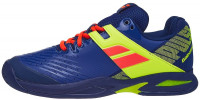 Tenisice za djecu Babolat Propulse All Court Junior - blue/fluo aero Tenisice za djecu Babolat Propulse All Court Junior - blue/fluo aero