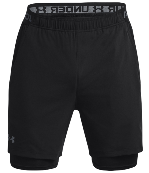  Under Armour Vanish Woven 2-in-1 Shorts - black/pitch gray