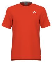 Koszulka chłopięca Head Boys Vision Slice T-Shirt - orange alert