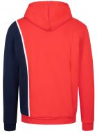 Męska bluza tenisowa Le Coq Sportif Saison 1 Hoody No.1 M - tech red/bleu nuit Męska bluza tenisowa Le Coq Sportif Saison 1 Hoody No.1 M - tech red/bleu nuit