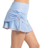 Ženska teniska suknja Lucky in Love Liberty In Love Chambray Ruched Skirt - light denim Ženska teniska suknja Lucky in Love Liberty In Love Chambray Ruched Skirt - light denim