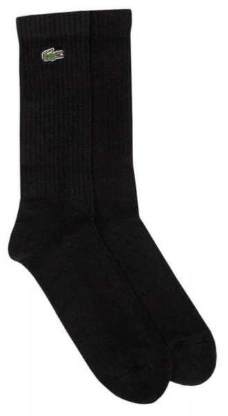 Calzini da tennis Lacoste SPORT High-Cut Stretch Cotton Socks 1P - black