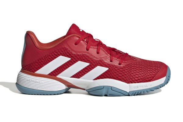 Zapatillas de tenis para niños Adidas Barricade - better scarlet/cloud white/preloved red