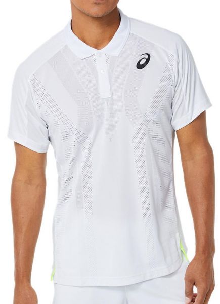 Muški teniski polo Asics Match Actibreeze Polo Short M - brilliant white