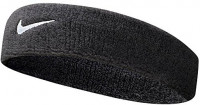 Fascia per la testa Nike Swoosh Headband - black/white