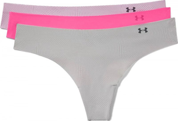  Under Armour PS Thong 3Pack Print - purple 2