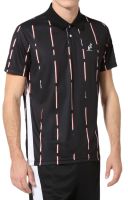 Ανδρικά Πόλο Μπλουζάκι Australian Ace Polo Shirt With Stripes - nero Ανδρικά Πόλο Μπλουζάκι Australian Ace Polo Shirt With Stripes - nero