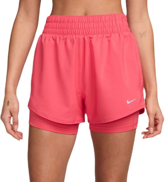 Teniso šortai moterims Nike Dri-Fit One Shorts - Rožinis