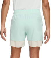 Pantaloni scurți tenis bărbați Nike Court Dri-Fit Slam Tennis Shorts - jade ice/coconut milk/black Pantaloni scurți tenis bărbați Nike Court Dri-Fit Slam Tennis Shorts - jade ice/coconut milk/black