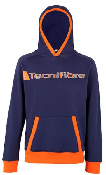  Tecnifibre Fleece Hoodie - navy/orange