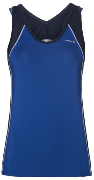 Dámský tenisový top Head Talia Tank Top W - royal blue/dark blue
