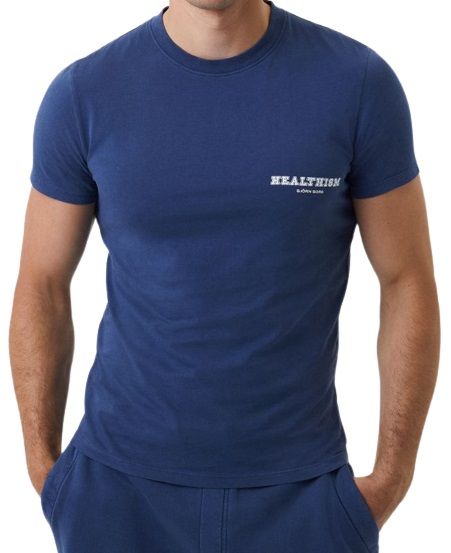 Męski T-Shirt Björn Borg Stockholm T-shirt - washed out blue