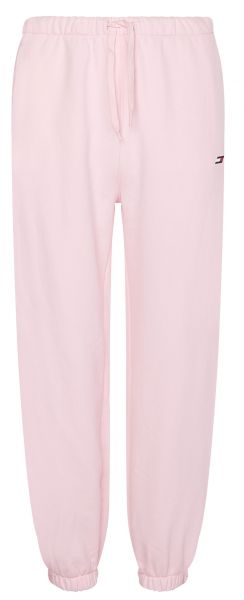 Dámske nohavice Tommy Hilfiger Relaxed Branded Sweatpant - pastel pink