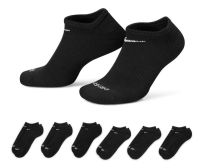 Zokni Nike Everyday Plus Cushioned Training No-Show Socks 6P - black/white