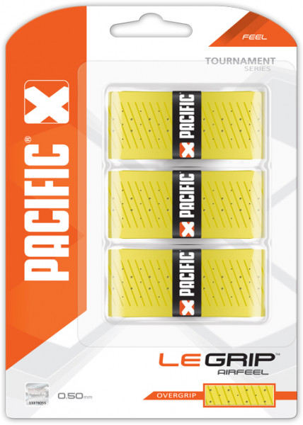  Pacific Le Grip Air Feel (3 vnt.) - yellow