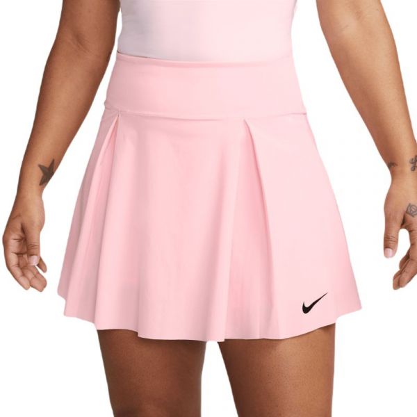 Tenisa svārki sievietēm Nike Court Dri-Fit Advantage Club Skirt - med soft pink/black