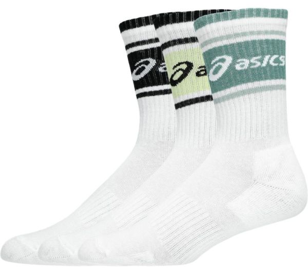 Čarape za tenis Asics Logo Crew 3P - Bijel