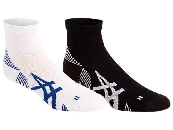 Tennissocken Asics 2PPK Cushioning Sock - performance black/brilliant white
