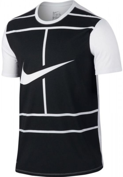  Nike Dry Court T-Shirt - black/white