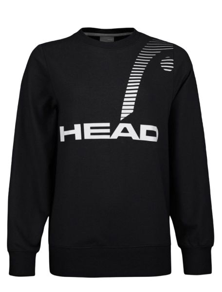 Ženski sportski pulover Head Rally Sweatshirt W - black