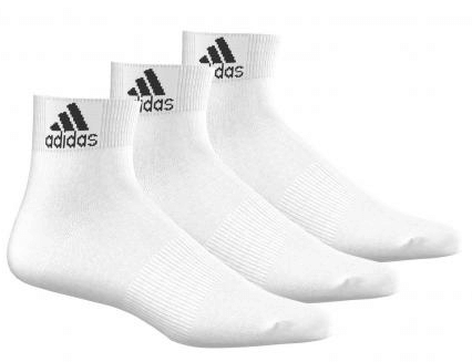  Adidas 3S Performance Ancle HC 3PP - 3 pary/white