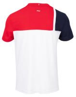 Muška majica Fila T-Shirt Karl - white/fila red/navy Muška majica Fila T-Shirt Karl - white/fila red/navy