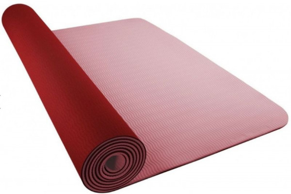 Mata do ćwiczeń Nike Fundamental Yoga Mat (5mm) - dark cayenne