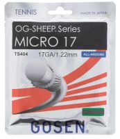 Cordes de tennis Gosen OG-SHEEP Micro (12.2m) - Noir