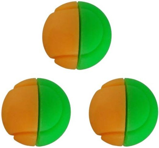 Pro's Pro Tennis Ball (3 vnt.) - orange/green