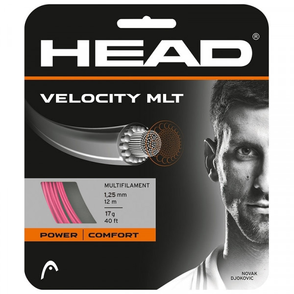 Cordes de tennis Head Velocity MLT (12 m) - pink