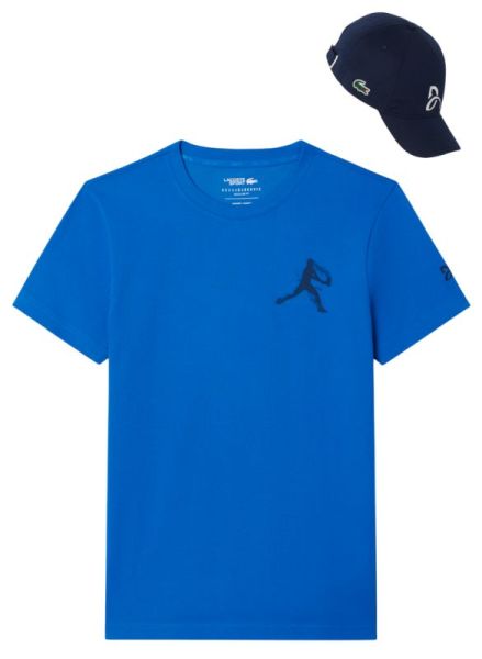 Men's T-shirt Lacoste Tennis x Novak Djokovic Pack - Blue