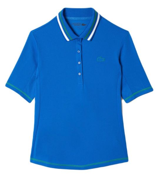  Lacoste Tennis Ultra-dry Pique Polo Shirt - blue