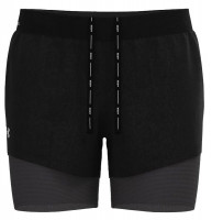 Women's shorts Under Armour IsoChill Run 2in1 Short M - black