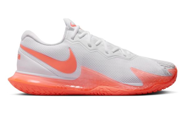 Zapatillas de tenis para hombre Nike Zoom Vapor Cage 4 Rafa - white/bright mango/white